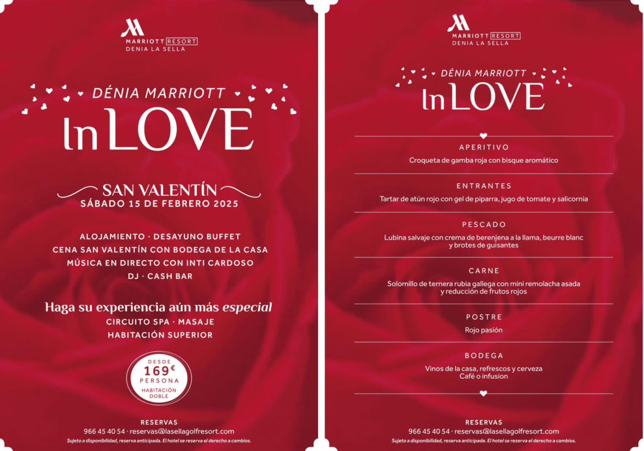 Disfruta de una velada especial en Hotel Dénia Marriott