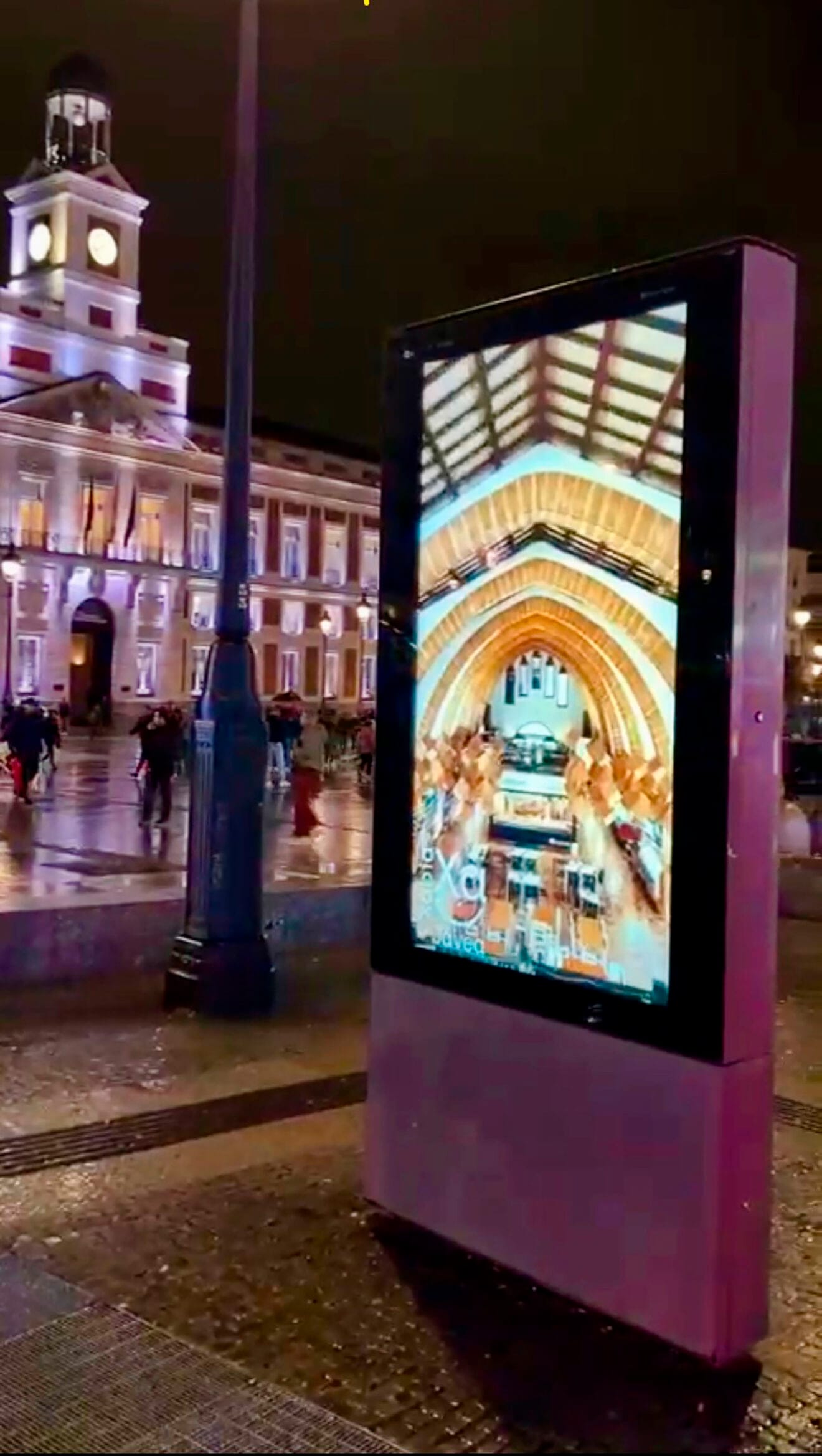 Imagen del vídeo de street marketing de Xàbia por Madrid