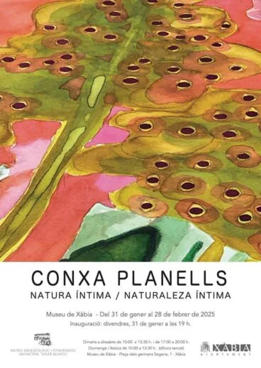 Cartel exposición Conxa Planells