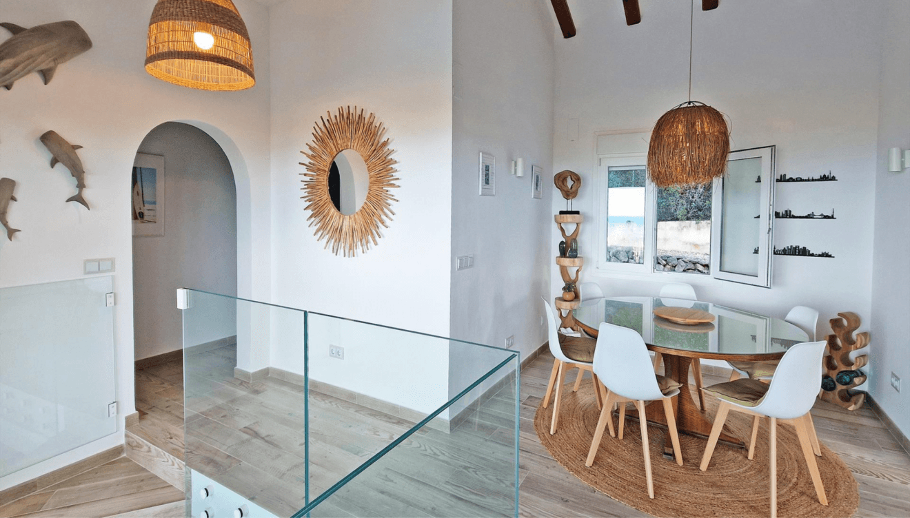 Sala de estar en la planta superior