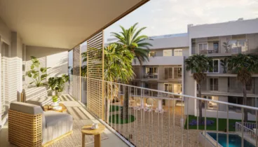 Terraza perfecta para relajarte con privacidad