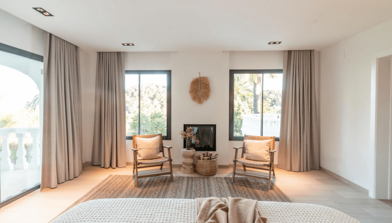 Una casa luminosa, amplia y sostenible