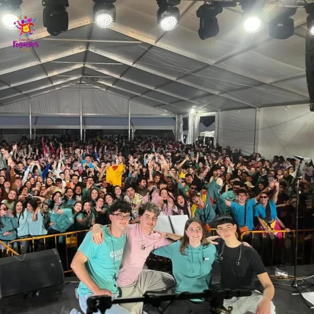 Imagen: BatisJaus en su primer concierto en Xàbia