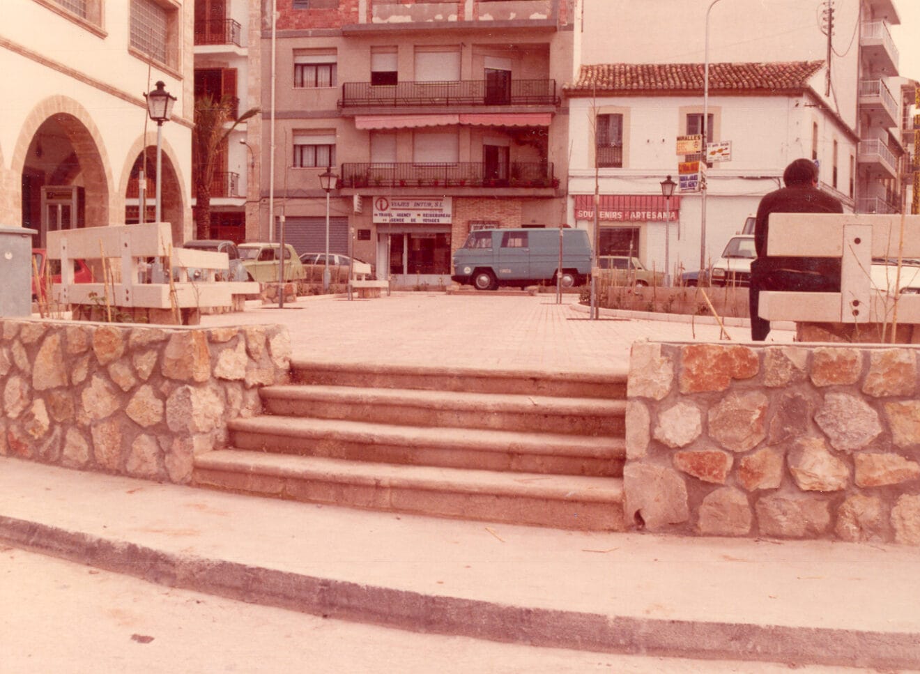 Antigua plaza frente a Correos, edificio situado a la izquierda | Foto AMX