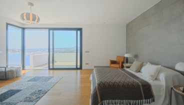 Dormitorio principal con vistas y detalles exclusivos