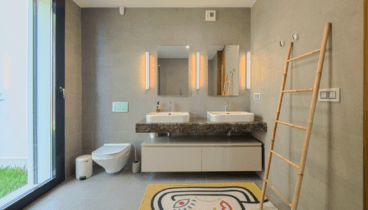 Espacio de relajación con diseño contemporáneo