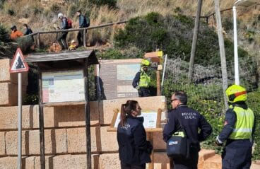 Rescate en la senda del Tangó de Xàbia