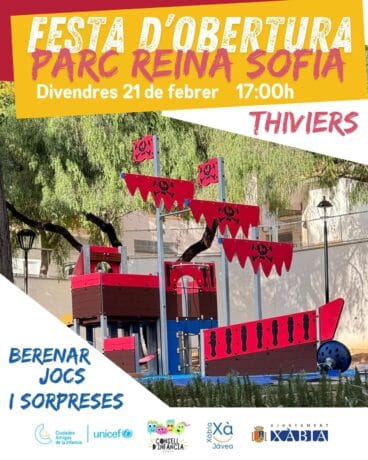 Fiesta reapertura del Parque Reina Sofía de Thiviers