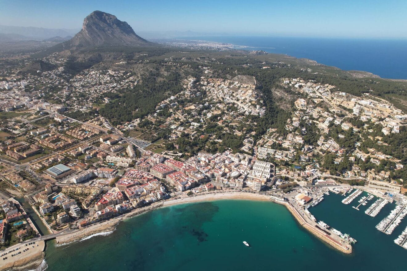 Xàbia desde el aire