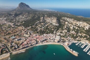Xàbia desde el aire