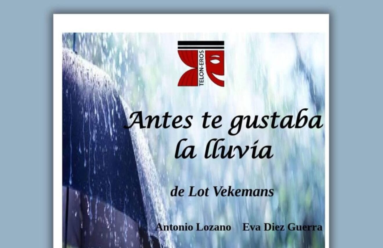 'Antes te gustaba la lluvia' interpretada por Eva Diez Guerra y Antonio Lozano