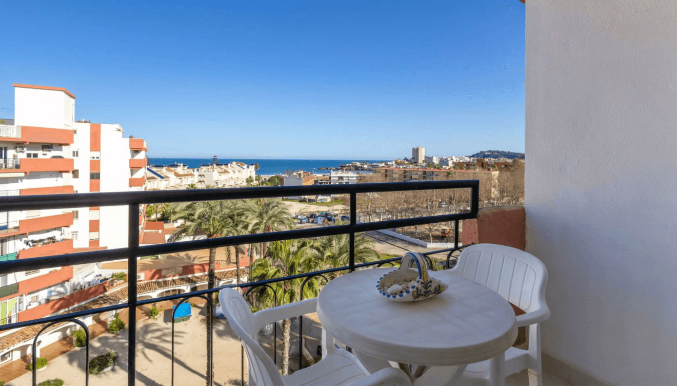 Balcón privado con orientación y vistas abiertas