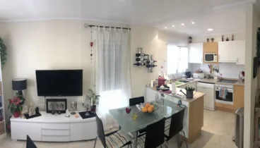 Cocina y salón comedor, todo en uno
