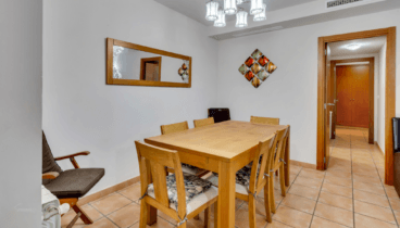 Comedor cómodo, ideal para reuniones familiares