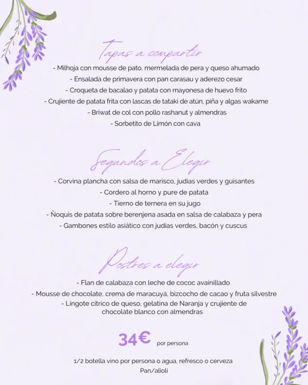 Imagen: Descubr el menú de primavera de Restaurante La Cumbre