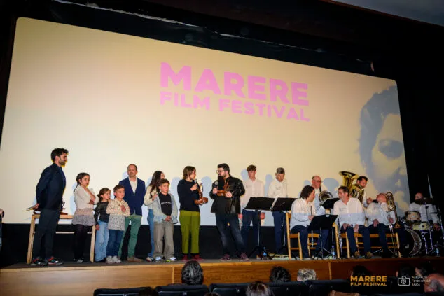 Imagen: Entrega de premios en el Marere Film Festival