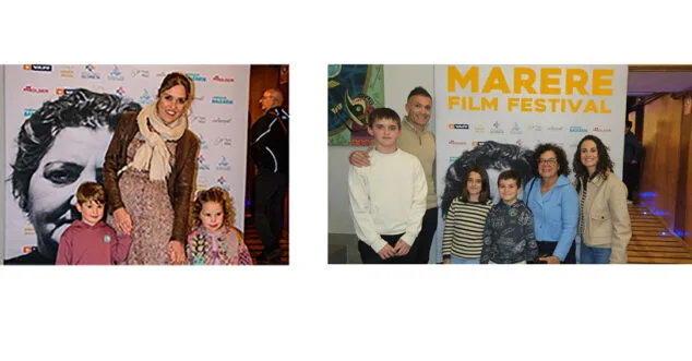 Imagen: Ganadores del colegio Graüll en el Marere Film Festival