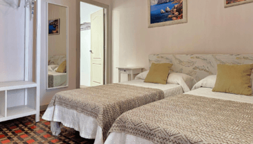 Habitaciones luminosas y bien distribuidas