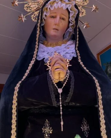 Imagen de la Virgen de la Soledad | Foto Juanba Soler