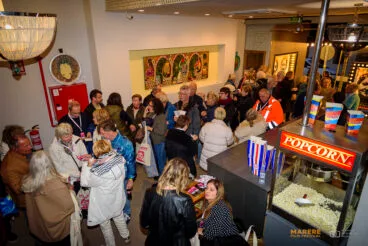 Entrada del Cine Jayan en la inauguración del Marere Film Festival