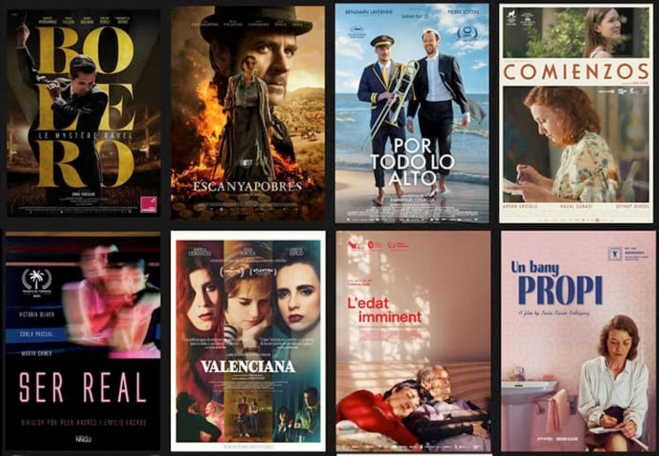 Las portadas de las películas seleccionadas para el Marere Film Festival 2025