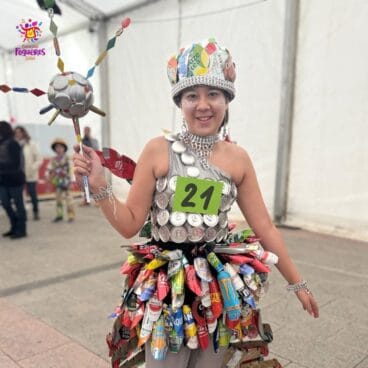 Mejor disfraz indivudual Reina Mis Lata