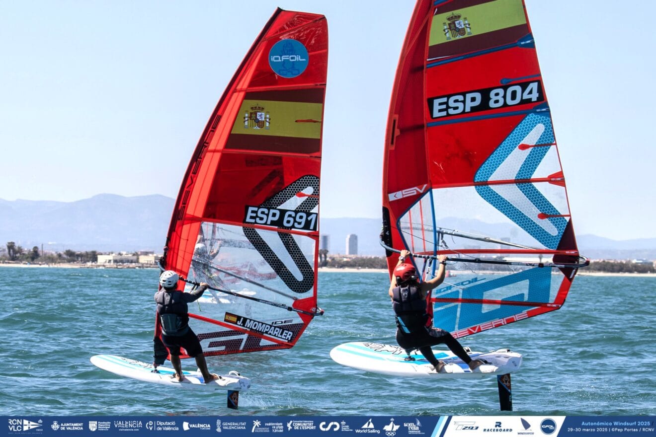 Momparler durante la competición