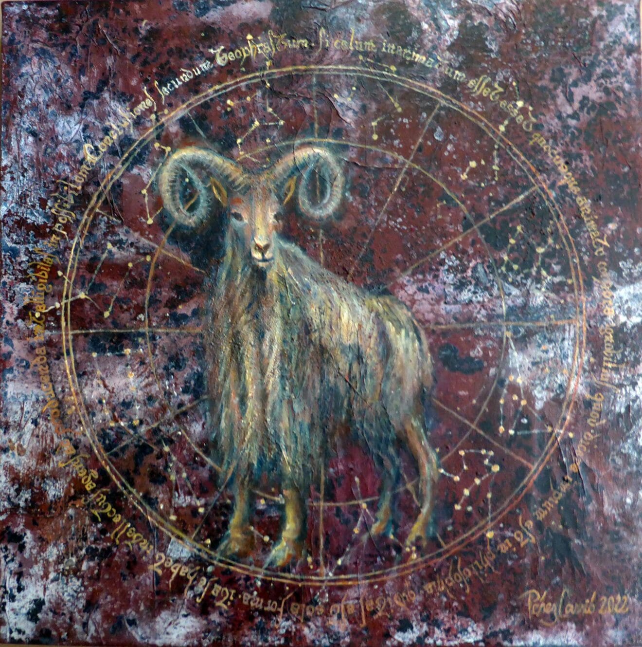 Obra 'Theophastum' expuesta en Isabel Bilbao de Xàbia