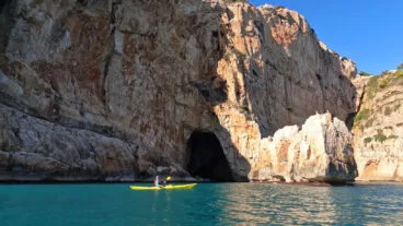 Ruta en kayak desde la cala Portitxol de Xàbia