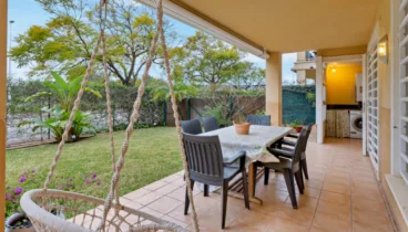 Terraza con acceso directo desde el interior