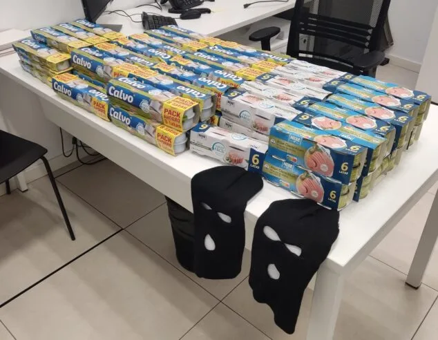 Imagen: Alimentos robados