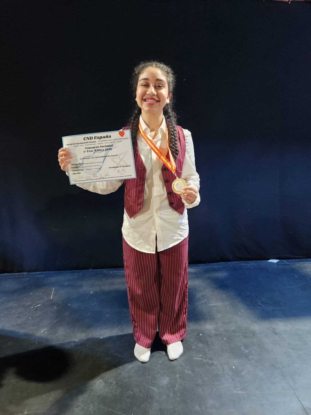 Bailarinas de Endanza que concursaron en el CND España 2025 (35)