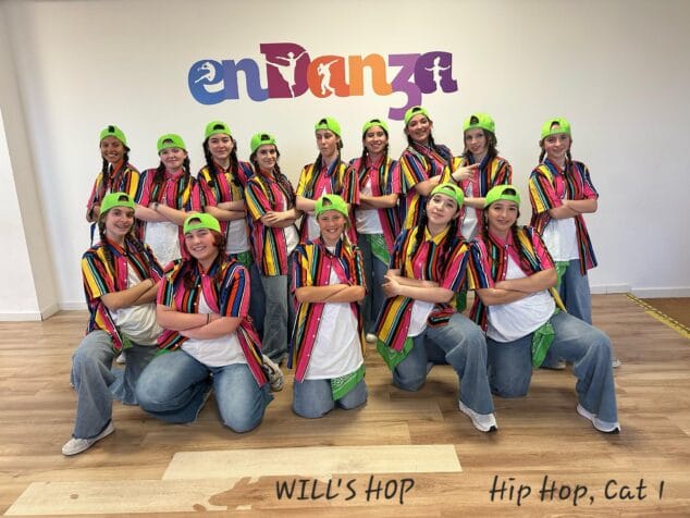 Imagen: Bailarinas de Endanza, grupo Will's Hop