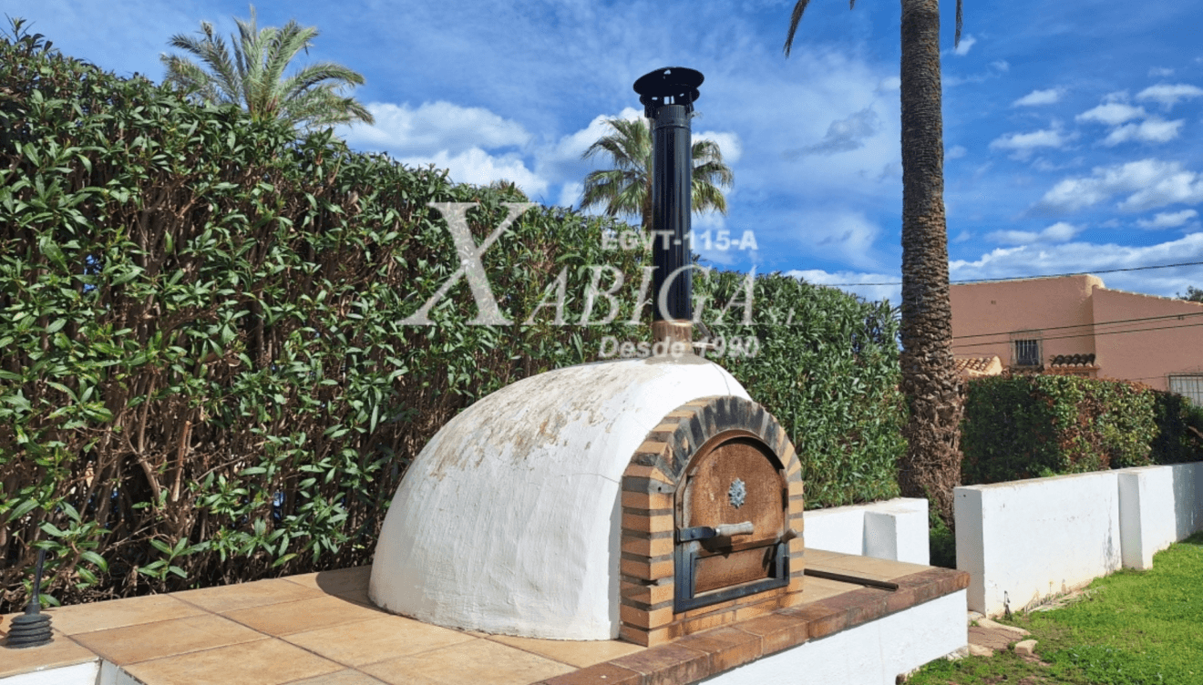 Cocina en horno de leña