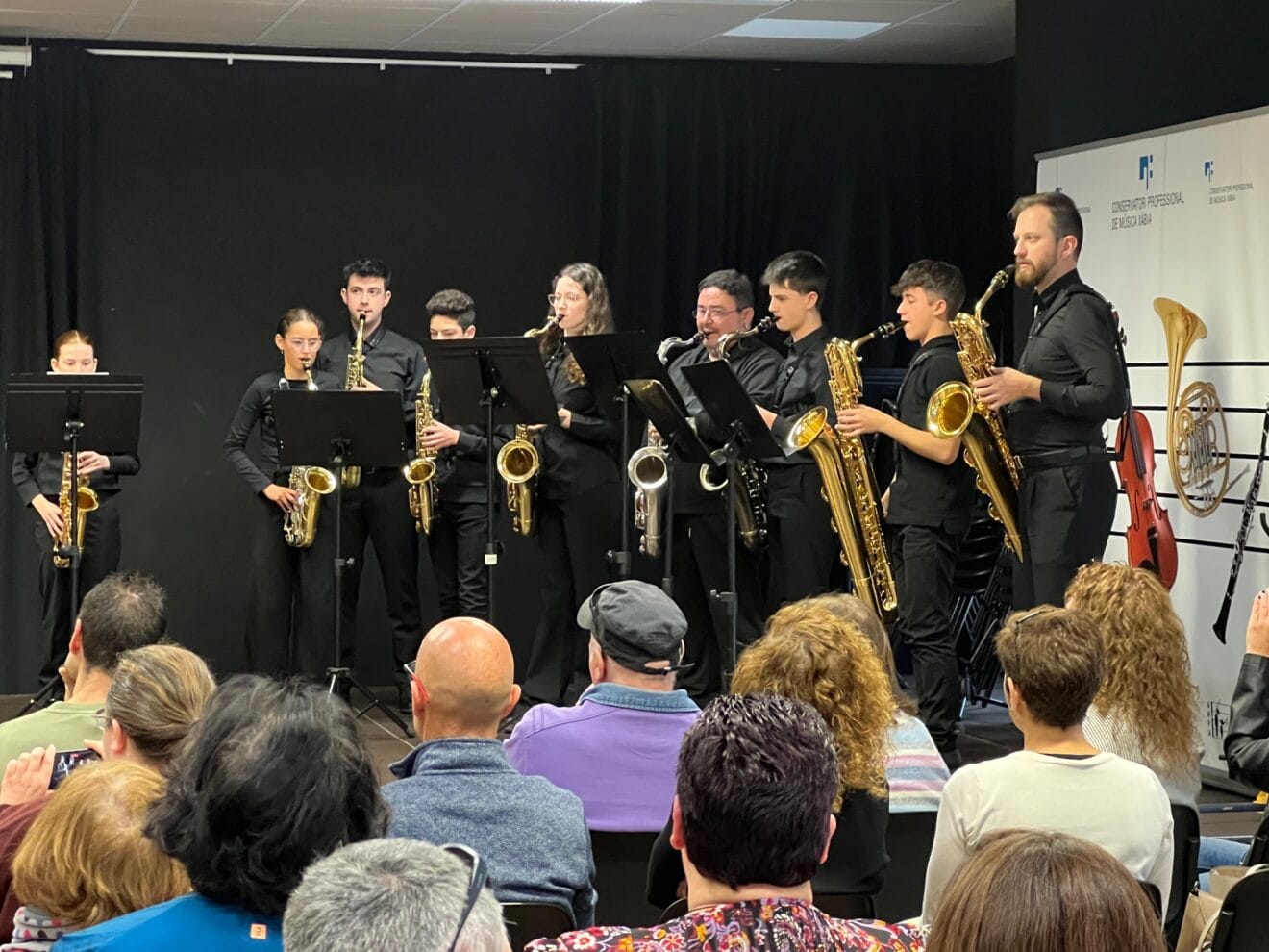Curso de perfeccionamiento en el Conservatorio de  Xàbia
