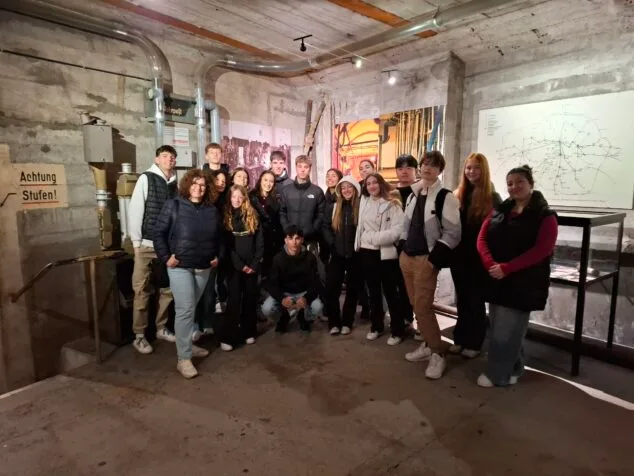 Imagen: Estudiantes de alemán de los dos IES de Xàbia en Berlín