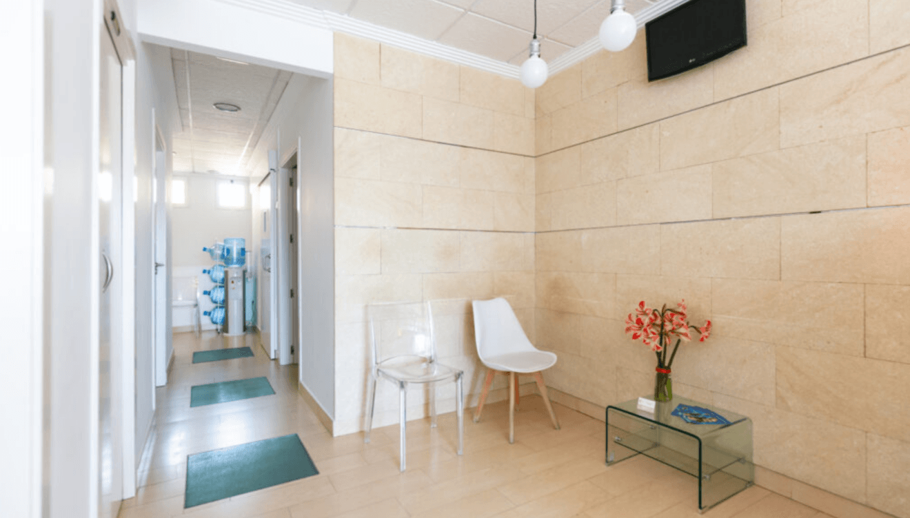 Interior de la clínica dental