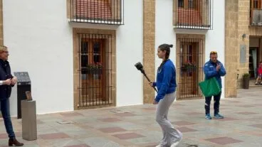 La antorcha de los Minijocs Marina Alta 2025 llega a Xàbia (15)