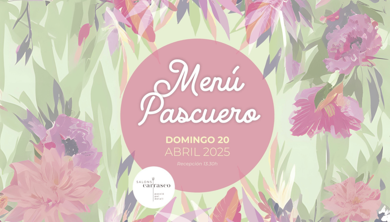 Menú Pascuero 2025 en Salons Carrasco