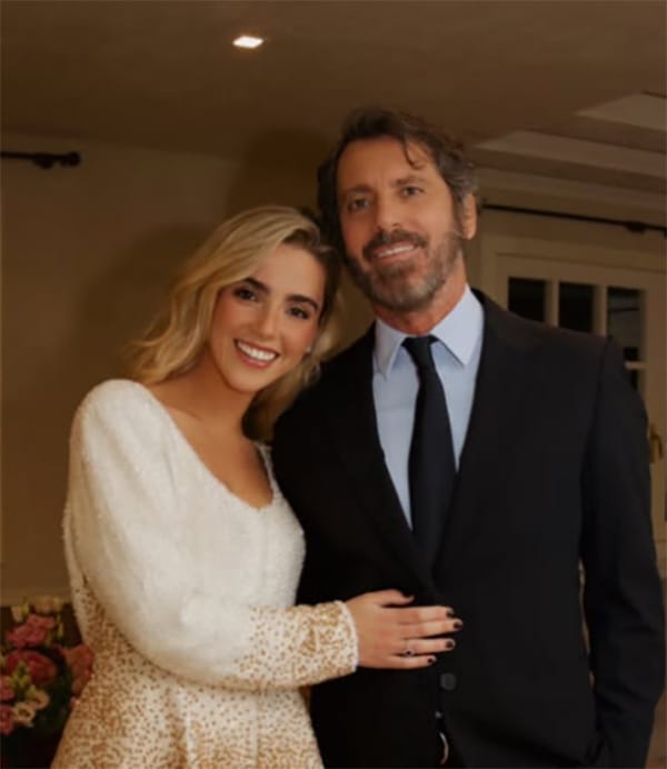 Imagen: Patricia Sánchez Casanova con su padre Quique Sánchez Flores