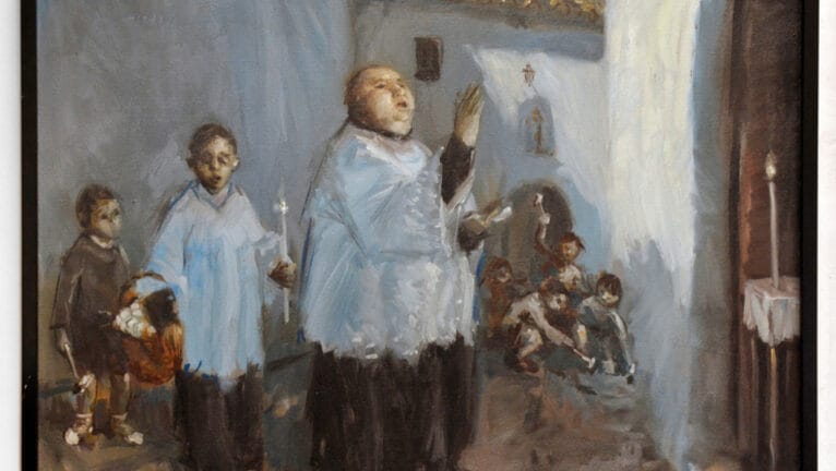 Pintura de Juan Bautista Soler Blasco sobre 'La Salpassa'