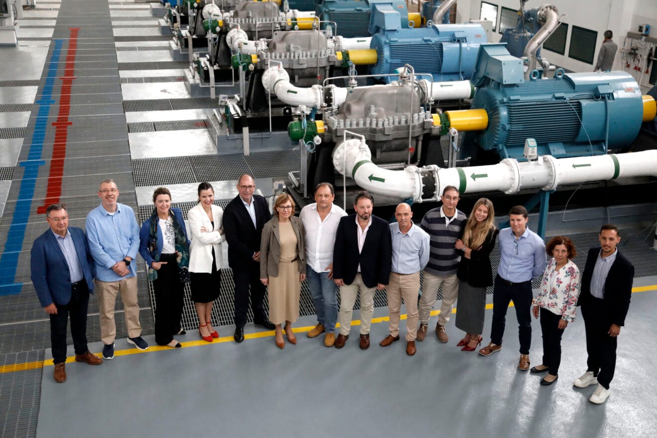 Acto de firma de colaboración entre Xàbia y ACCIONA