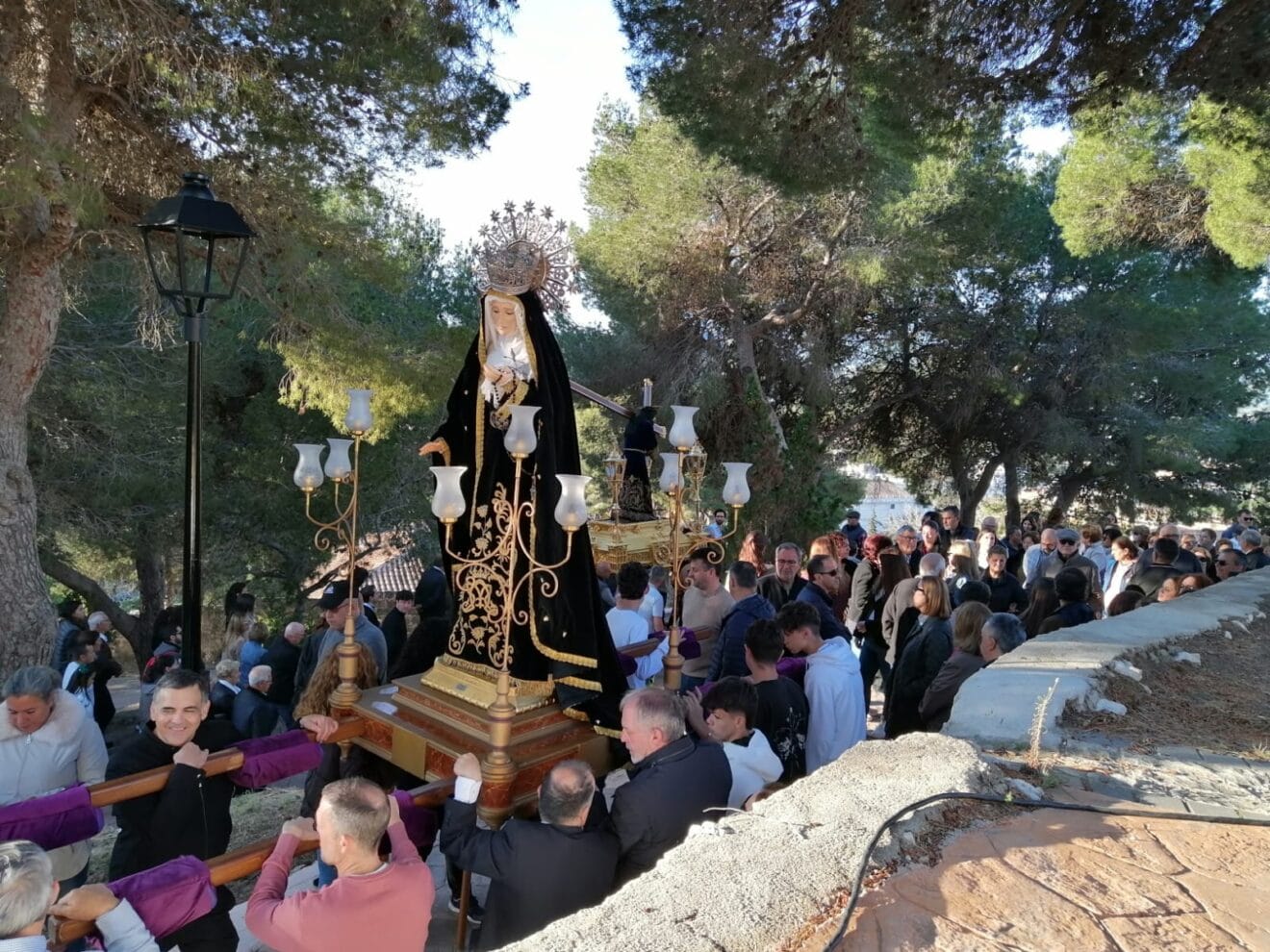 Viacrucis Xàbia en el Calvario