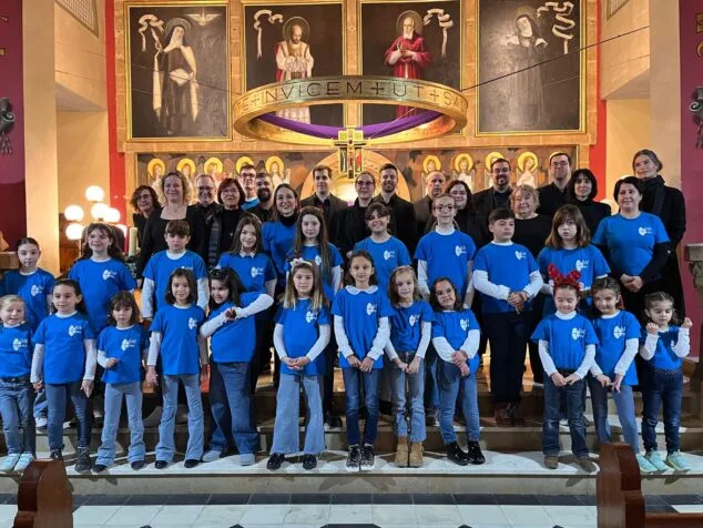 Imagen: El coro infantil Petit Ars de Xàbia