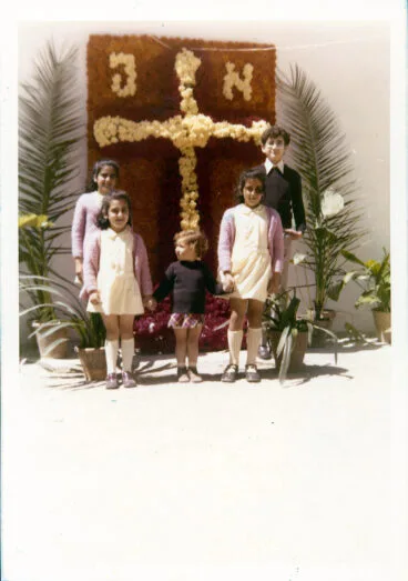 En 1974 , 1ª Cruz de la Calle Calvario | Foto Paquitus