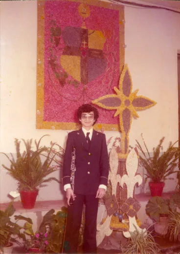 1976 – 2ª Cruz c_ Calvario (Paquitus con su Oboe)