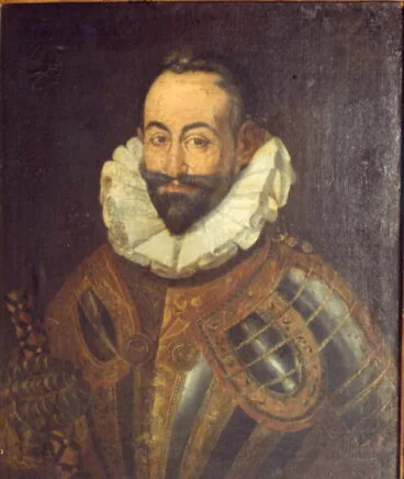 Retrato del mariscal de campo, Gaspar Sapena. Siglo XVI. Archivo particular.