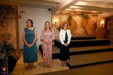 Autoridades en el acto de presentación de quintos