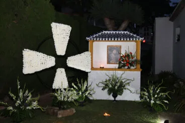 Cruces de flores en honor a Jesús Nazareno 2022