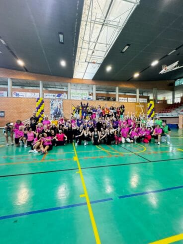 Participantes en la Masterclass de Zumba de Xàbia